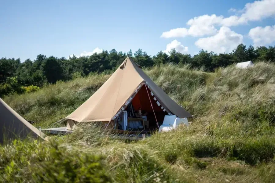 Luxe tent huren Ameland